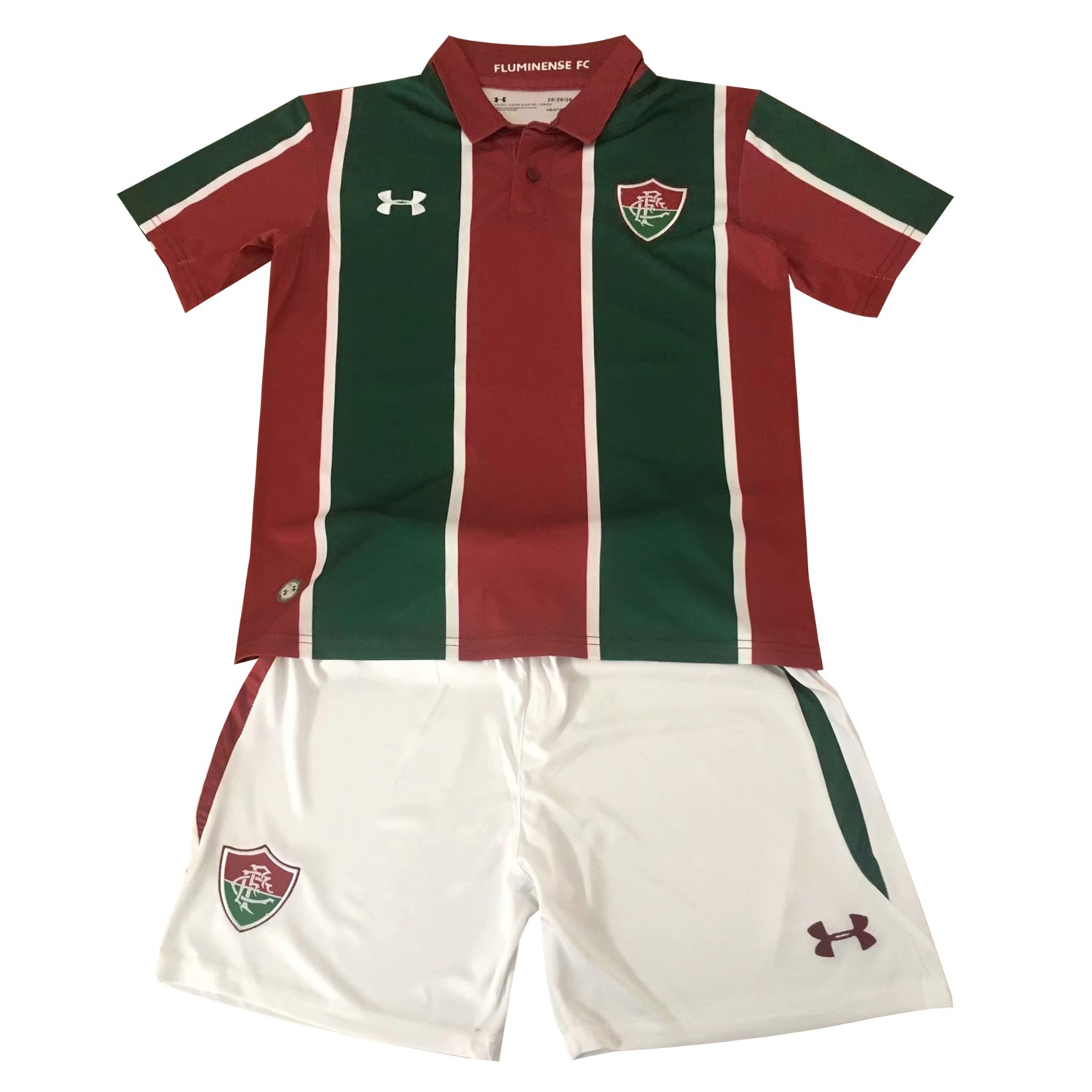 Maillot Football Fluminense Domicile Enfant 2019-20 Rouge Vert